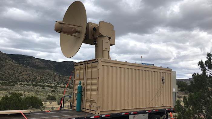 This U.S. Air Force microwave weapon is designed to knock down drones by frying their electronics.