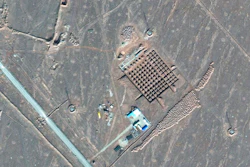 Satellite photo of construction at Iran's Fordo nuclear facility, Dec. 11, 2020.