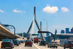 Zakim Bunker Hill Memorial Bridge, Boston.