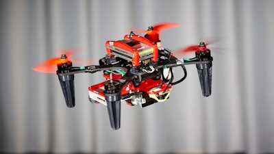 When one rotor fails, the drone begins to spin on itself like a ballerina.