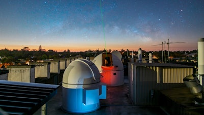 The University of Western Australia's rooftop observatory.