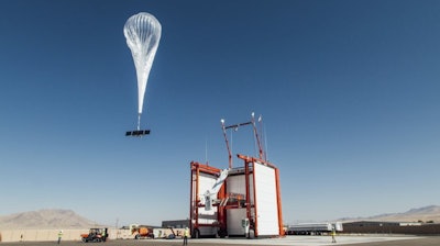 A Loon balloon launches from Winnemucca, Nev., in 2018.