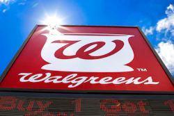 Sign outside a Walgreens Pharmacy in Pittsburgh.