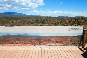 A portion of the Resolution Copper Mining land-swap project in Superior, Ariz., June 15, 2015.