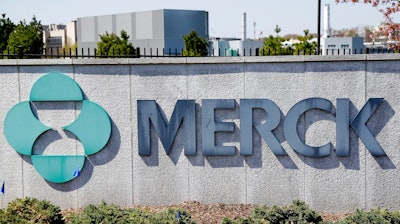 This May 1, 2018, file photo shows Merck corporate headquarters in Kenilworth, N.J. The drugmaker will stop developing two potential COVID-19 vaccines after seeing poor results in early-stage studies. The company said Monday, Jan. 25, 2021, that it will focus instead on studying two possible treatments for the virus that also have yet to be approved by regulators.