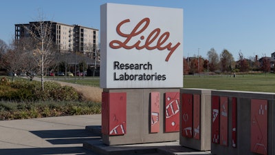 Eli Lilly research laboratories, Indianapolis, Nov. 2020.