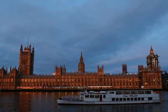 The Palace of Westminster, London, Jan. 18, 2021.