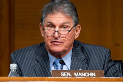 Sen. Joe Manchin, D-W.Va., during a hearing on Capitol Hill, Jan. 27, 2021.