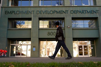 California Employment Development Department, Sacramento, Dec. 18, 2020.