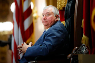 State Rep. Larry Householder during a legislative session, Columbus, Oct. 30, 2019.