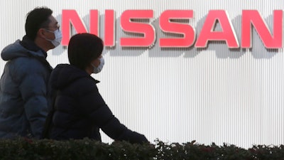 Nissan global headquarters, Yokohama, Japan, Feb. 9, 2021.