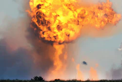 SpaceX's Starship prototype explodes while attempting to land, Feb. 2, 2021, Boca Chica, Texas.