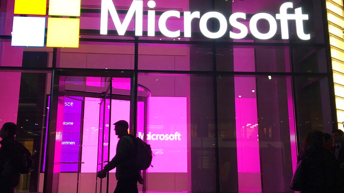 Microsoft office in New York, Nov. 10, 2016.