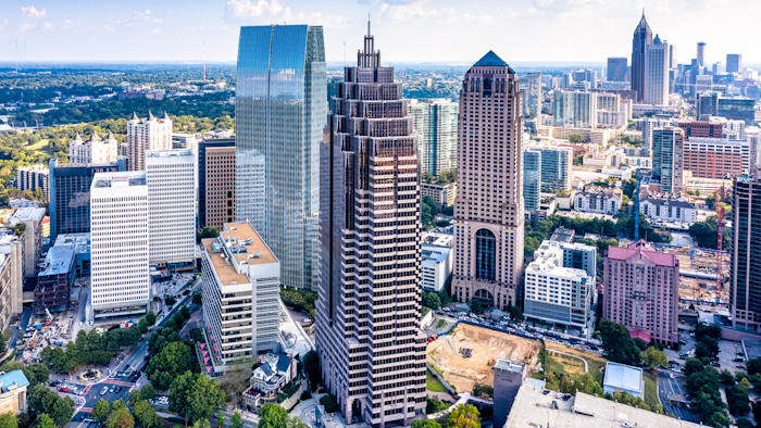Downtown Atlanta.