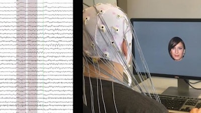 A computer created facial images that appealed to individual preferences.