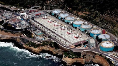 San Diego County's primary wastewater treatment plan is located on the coast in the city's Point Loma neighborhood.