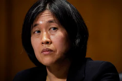 Katherine Tai at a Senate Finance Committee on Capitol Hill, Feb. 25, 2021.