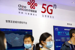 China Unicom display the PT Expo in Beijing, Oct. 14, 2020.