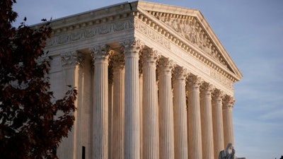 This Nov. 5, 2020 file photo, shows the Supreme Court in Washington.