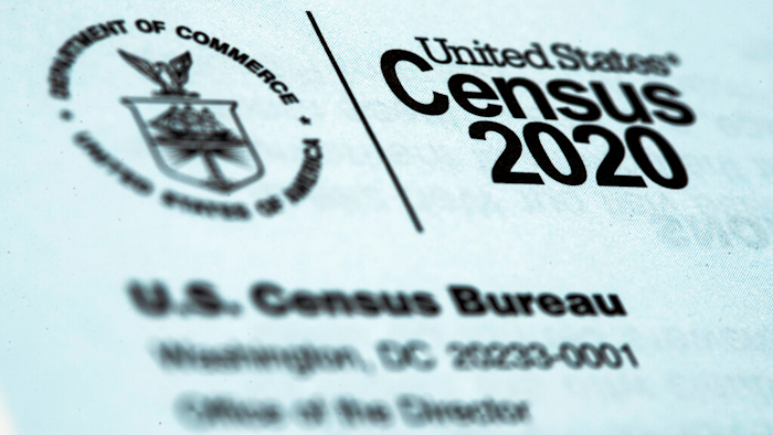 A 2020 census letter mailed to a U.S. resident, March 19, 2020.