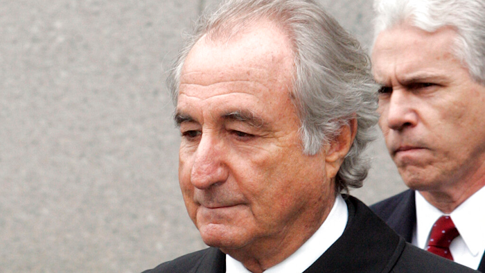 Bernie Madoff leaves federal court in Manhattan, March 10, 2009.