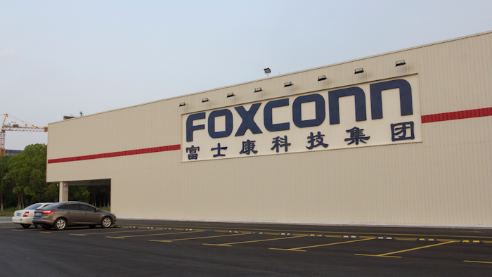 Foxconn facility, Shanghai, Aug. 2019.