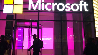 Microsoft office in New York, Nov. 10, 2016.