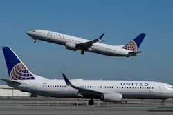 United Airlines airplane takes off at San Francisco International Airport, Oct. 15, 2020.