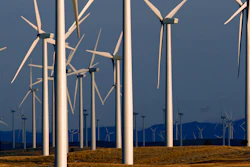 Wind turbines near Glenrock, Wyo.