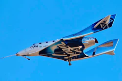 The VSS Unity spacecraft is one of the ships that Virgin Galactic plans to use for space tours.