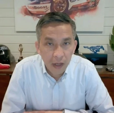 Ford Chief Product and Operations Officer Hau Thai-Tang is interviewed via Zoom, May 3 2021.