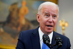 President Joe Biden delivers remarks about the Colonial Pipeline hack, Roosevelt Room, White House, May 13, 2021.