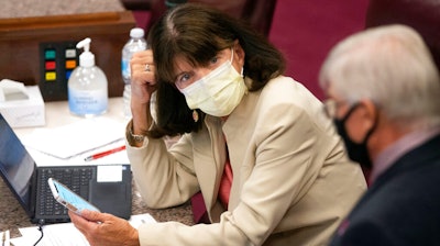 Nevada Rep. Robin Titus during the 31st Special Session of the Nevada Legislature, Carson City, July 14, 2020.