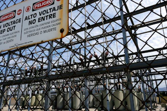 Department of Water and Power Sub Station E, North Hollywood, Los Angeles, Aug. 15, 2020.