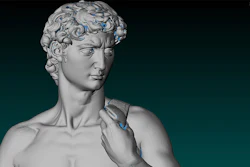 Michelangelos David Twin Re Produced With The Use Of Hexagon Scanning Technology