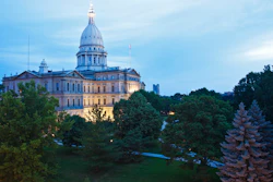 Michigan State Capitol, Lansing.