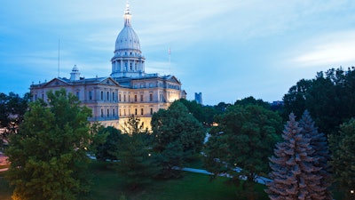 Michigan State Capitol, Lansing.