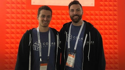 Jeremy Andrews (left) and Adam Keating (right) at Y Combinator.