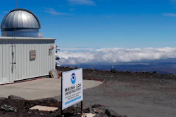 This 2019 photo provided by NOAA shows the Mauna Loa Atmospheric Baseline Observatory.