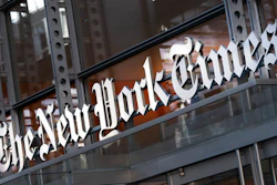 The New York Times building, New York, May 6, 2021.