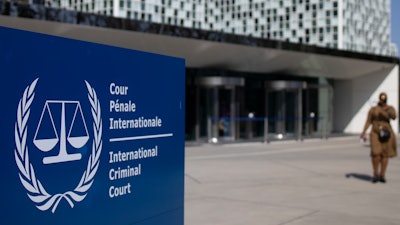 International Criminal Court, The Hague, Netherlands, March 31, 2021.