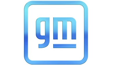 This image provided by General Motors shows the GM Logo. The nation's largest automaker says, Wednesday, June 9, 2021, it can support greenhouse gas emissions limits that other car manufacturers negotiated with California, if they are achieved mostly by promoting sales of fully electric vehicles. It is a new stance for General Motors, which had supported the Trump administration's efforts to end California's ability to set its own limits.
