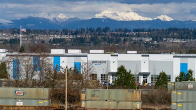 Amazon facility, Everett, Wash., March 2020.