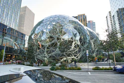 Amazon headquarters, Seattle, Oct. 2019.