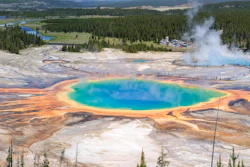 Grand Prismatic Spring, Yellowstone National Park, Wyo.