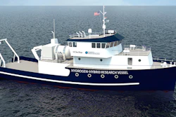 Conceptual design for UC San Diego's new hydrogen-hybrid vessel.
