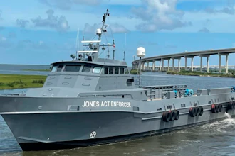 The Jones Act Enforcer in Leeville, La., July 15, 2021.