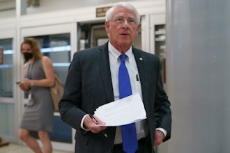 Sen. Roger Wicker, R-Miss., on Capitol Hill, May 27, 2021.