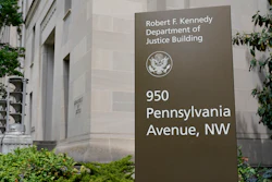 Robert F. Kennedy Department of Justice building in Washington, May 4, 2021.