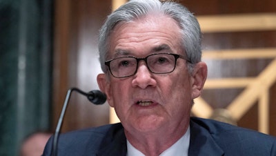 Federal Reserve Board Chair Jerome Powell at a Senate hearing, July 15, 2021.